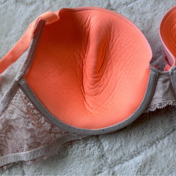 Victoria's Secret | Orange Dream Angels Perfect coverage Bra | Size 34DD - Picture 6 of 11